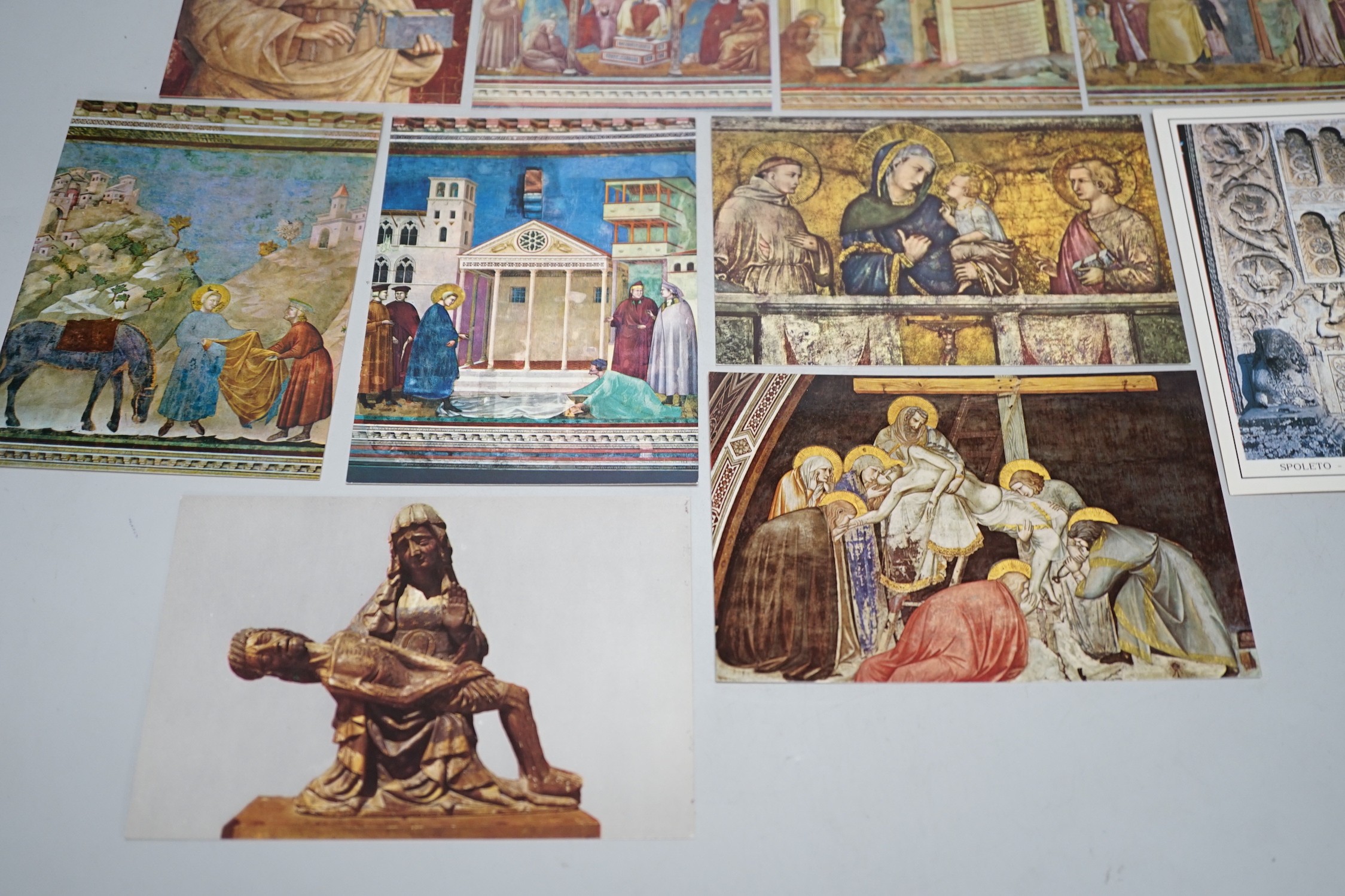 A large quantity of unused topographical postcards (6 boxes)